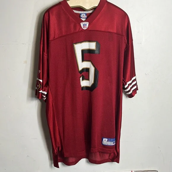 Jeff Garcia San Francisco Forty Niners Vintage Reebok On Field Football Jersey - Picture 6 of 12